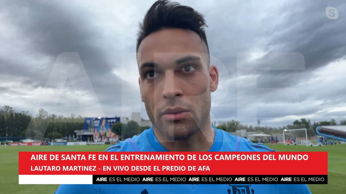 El delantero de la Selección Argentina habló con AIRE en la previa del amistoso con Panamá.&nbsp;