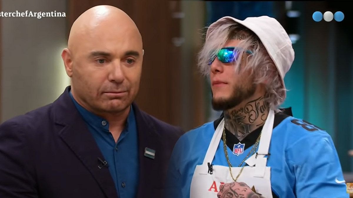 Germán Martitegui se negó a probar los pastelitos de Alex Caniggia