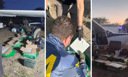 Secuestran un cargamento de unos 442 kilos de cocaína en una zona rural en Vera. Secuestran un cargamento de unos 442 kilos de cocaína en una zona rural en Vera.