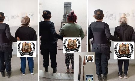 se armo una gresca entre mujeres en barrio 12 de octubre, llego la policia y encontro dos cuchillos se armo una gresca entre mujeres en barrio 12 de octubre, llego la policia y encontro dos cuchillos