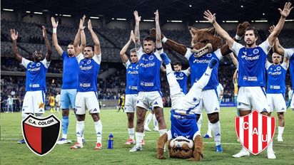 Cruzeiro entrenará en las instalaciones de Colón antes de visitar a Unión por la Copa Sudamericana