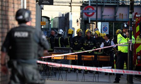 Aún no se conocen las razones del estallido en la estación del metro en Londres. Aún no se conocen las razones del estallido en la estación del metro en Londres.