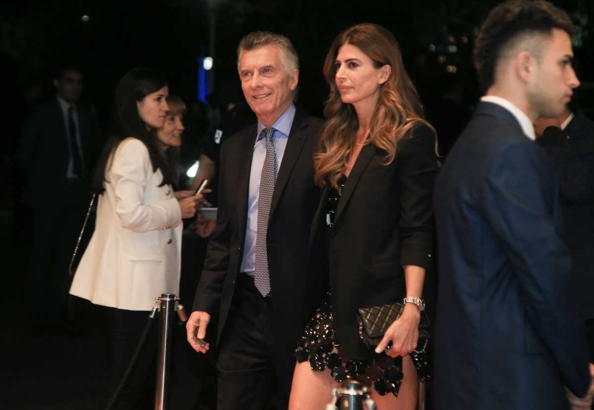 El ex presidente Mauricio Macri y su esposa Juliana Awada en el evento de la Fundación Libertad. El ex presidente Mauricio Macri y su esposa Juliana Awada en el evento de la Fundación Libertad.