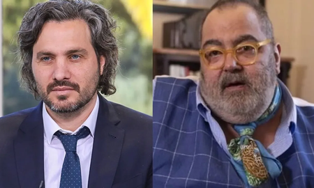 Cafiero lanzó un fuerte insulto contra Jorge Lanata por haber criticado su nivel de inglés: Es un cabeza de... Cafiero lanzó un fuerte insulto contra Jorge Lanata por haber criticado su nivel de inglés: Es un cabeza de...