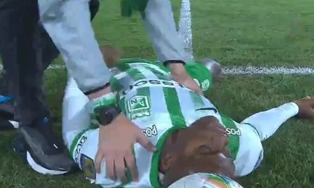 Andrés Felipe Román, de Atlético Nacional Andrés Felipe Román, de Atlético Nacional