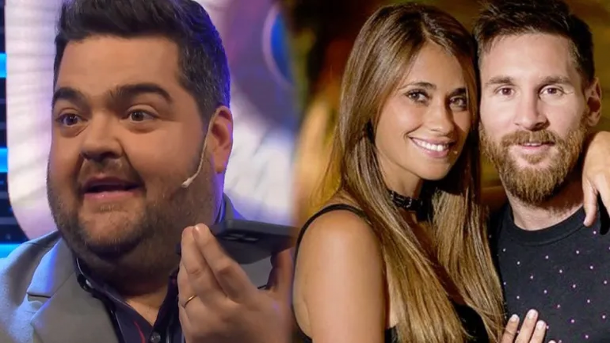 La reacción de Darío Barassi al recibir un nuevo mensaje de Lionel Messi.