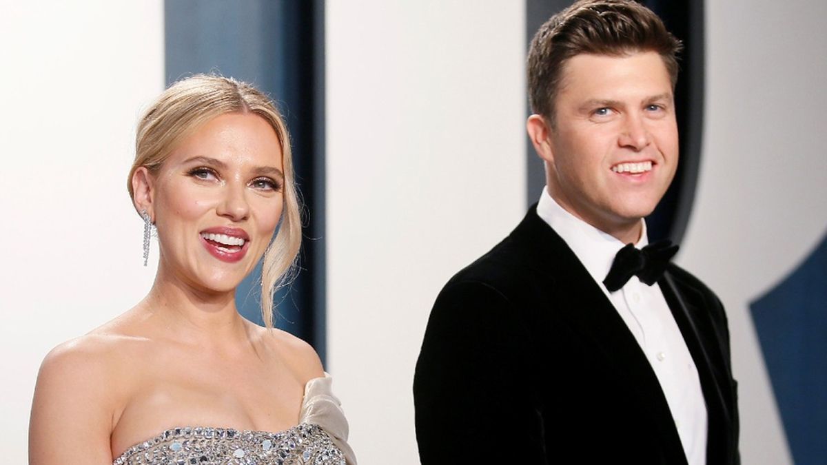 Scarlett Johansson se casó en secreto con Colin Jost