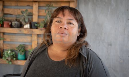 Analía Martínez, vecina de la ciudad de Santa Fe. Analía Martínez, vecina de la ciudad de Santa Fe.