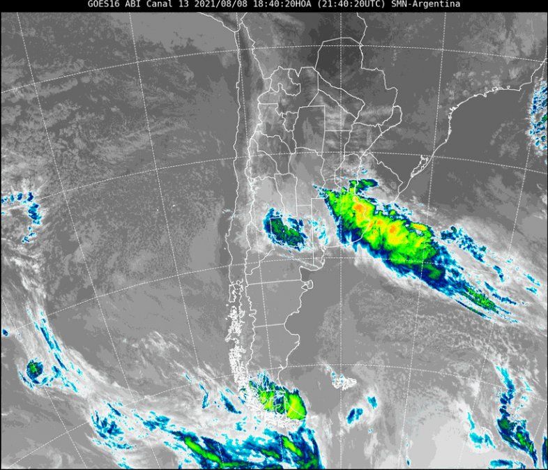 Imagen satelital.
