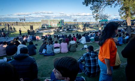El Anfiteatro de Santo Tomé se llenó de música y alegría en FEMUSA 2025. El Anfiteatro de Santo Tomé se llenó de música y alegría en FEMUSA 2025.