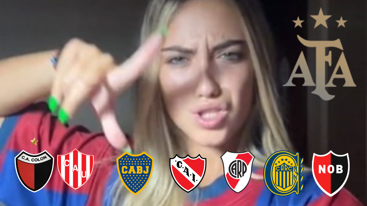 El pedido futbolero de una participante de Gran Hermano que sorprendió a una hinchada del fútbol argentino.