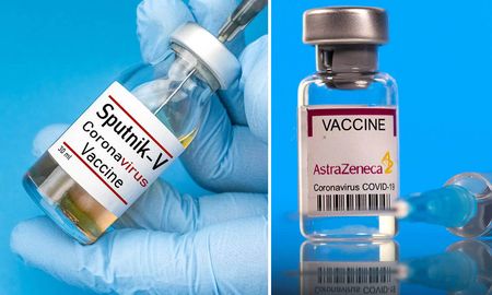 AstraZeneca afirma que el cóctel de vacunas es uno de los esquemas de vacunación más alentadores. AstraZeneca afirma que el cóctel de vacunas es uno de los esquemas de vacunación más alentadores.