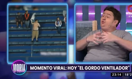 Quién es El Gordo Ventilador, el histórico hincha de San Lorenzo que se hizo viral con Moria Casán Quién es El Gordo Ventilador, el histórico hincha de San Lorenzo que se hizo viral con Moria Casán