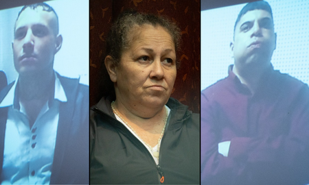 De izquierda a derecha. Hugo Pérez, Rosa Aguirre y Mario Daniel Pérez, todos condenados. De izquierda a derecha. Hugo Pérez, Rosa Aguirre y Mario Daniel Pérez, todos condenados.