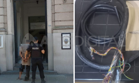 ciudad de santa fe: ante la mirada de los vecinos robo cables, se fue caminando y lo metieron preso ciudad de santa fe: ante la mirada de los vecinos robo cables, se fue caminando y lo metieron preso