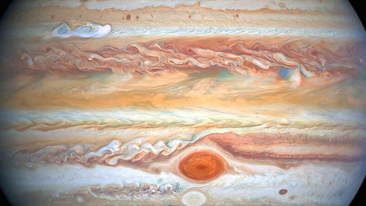 Una nueva imagen de J&uacute;piter revela con nitidez m&aacute;s detalles del planeta.