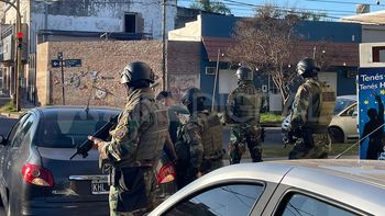 El santafesino fue detenido en una casa lindera a la Comisaría Quinta. 
