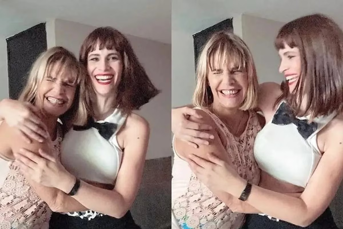 Fabiana Cantilo y Micaela Riera compartieron un té y una charla de amigas.