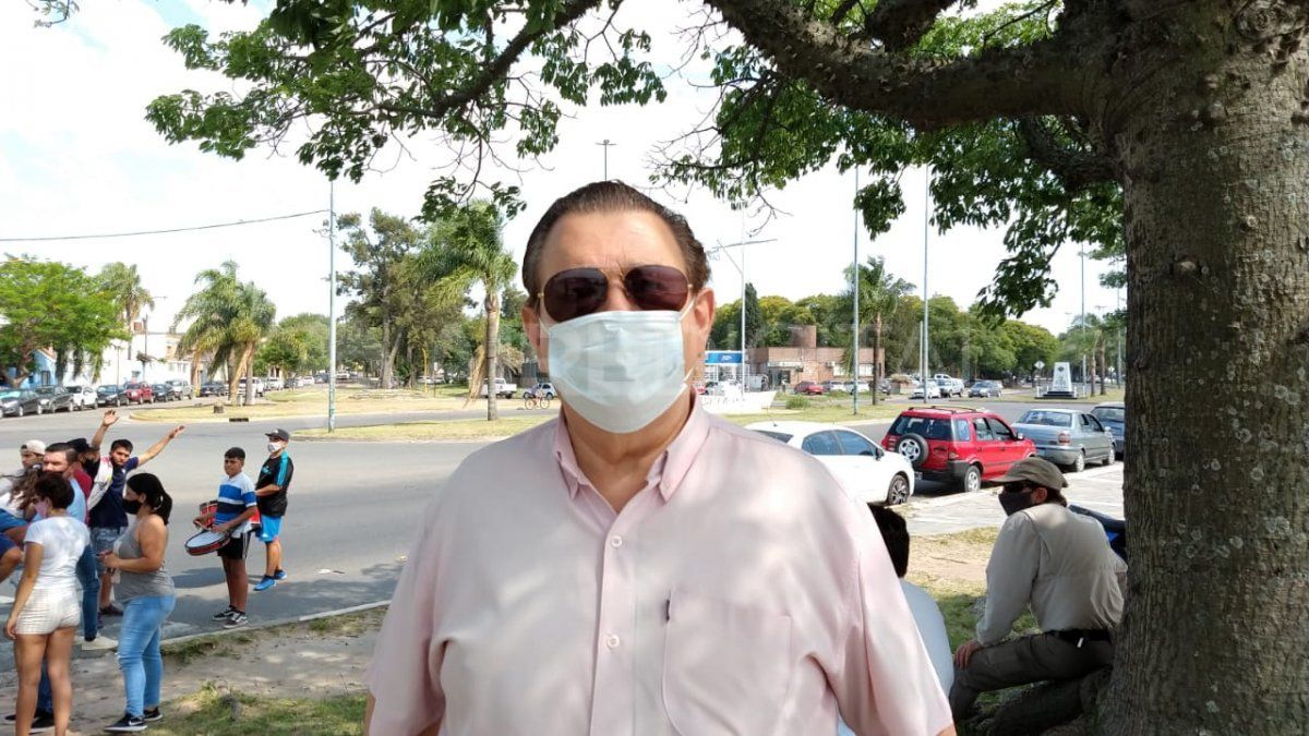 Beto Bertolaccini, presidente de la Sociedad de músicos