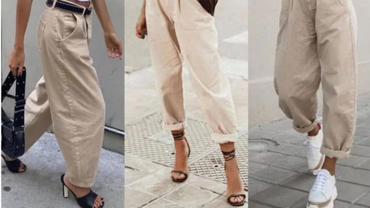 Jeans slouchy: los pantalones anchos favoritos para llevar con prendas básicas. Jeans slouchy: los pantalones anchos favoritos para llevar con prendas básicas.