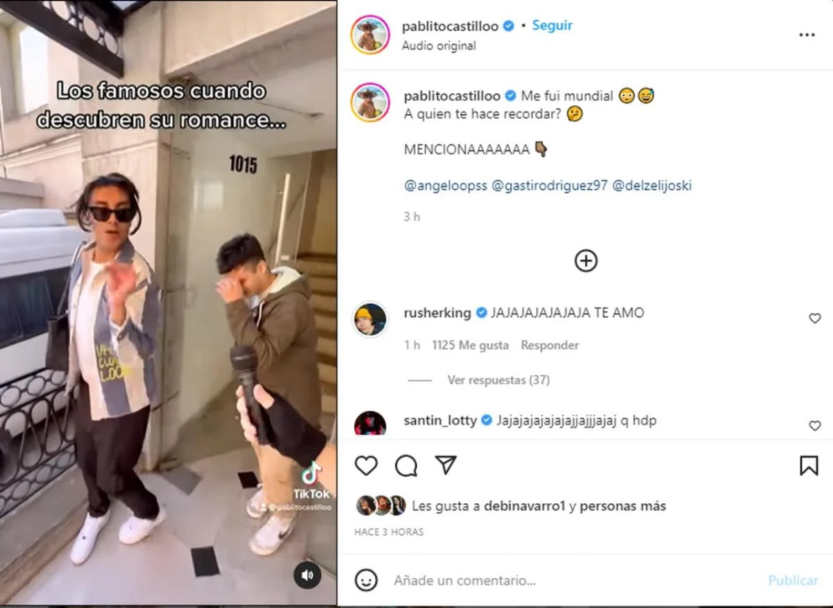 Rusherking también reaccionó al respecto. 