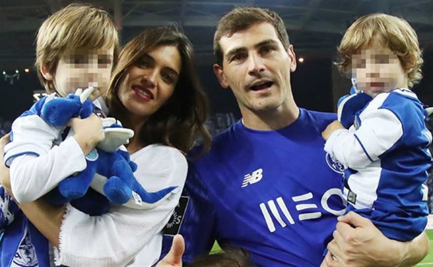 Sara Carbonero e Iker Casillas tienen dos hijos.