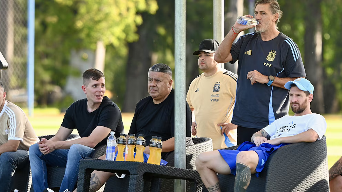 El jugador de Unión que se sacó una foto con Lionel Messi. El jugador de Unión que se sacó una foto con Lionel Messi.