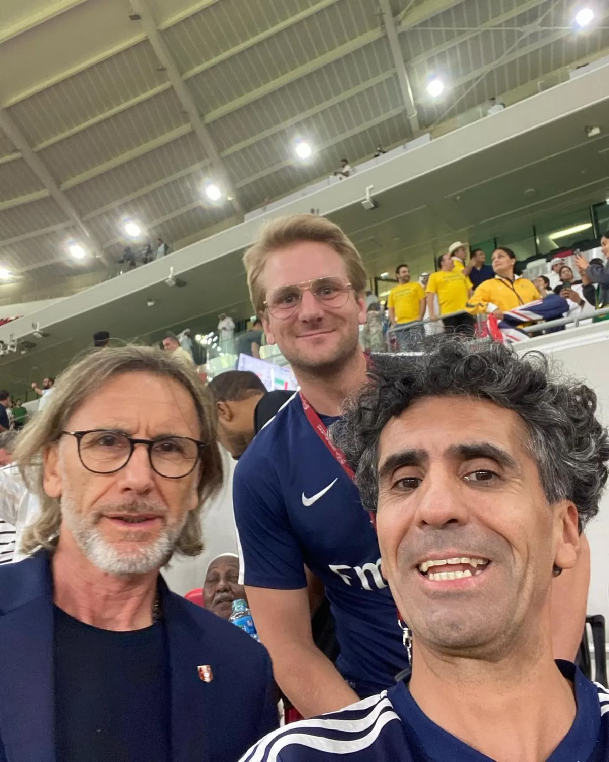 Marcelo Martínez junto a Ricardo Gareca en la previa del Mundial de Qatar 2022. Marcelo Martínez junto a Ricardo Gareca en la previa del Mundial de Qatar 2022.