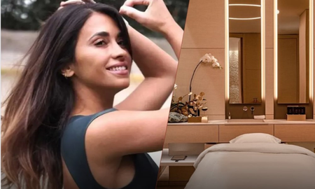Antonella Roccuzzo y su día en el SPA. Antonella Roccuzzo y su día en el SPA.