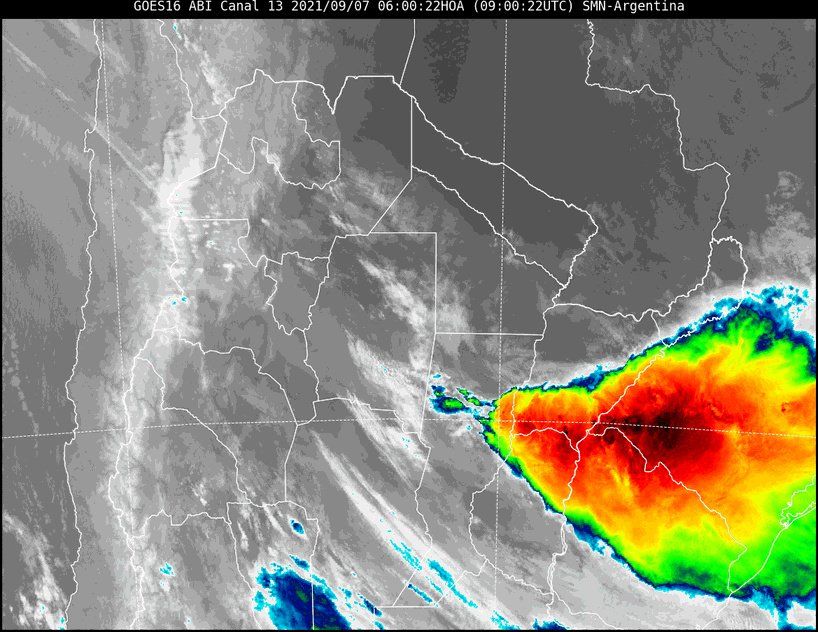 Imagen satelital.