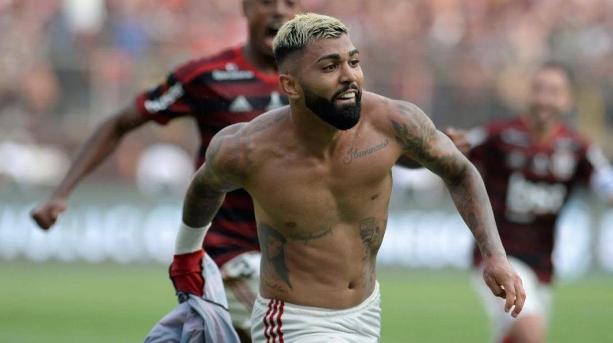 Gabigol fue el héroe de la tarde en Lima para Flamengo