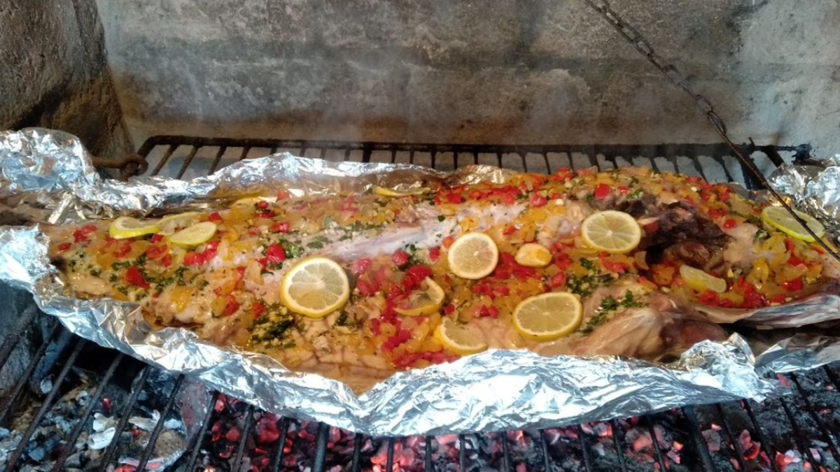 Feria de pescado en Santa Fe por Semana Santa.