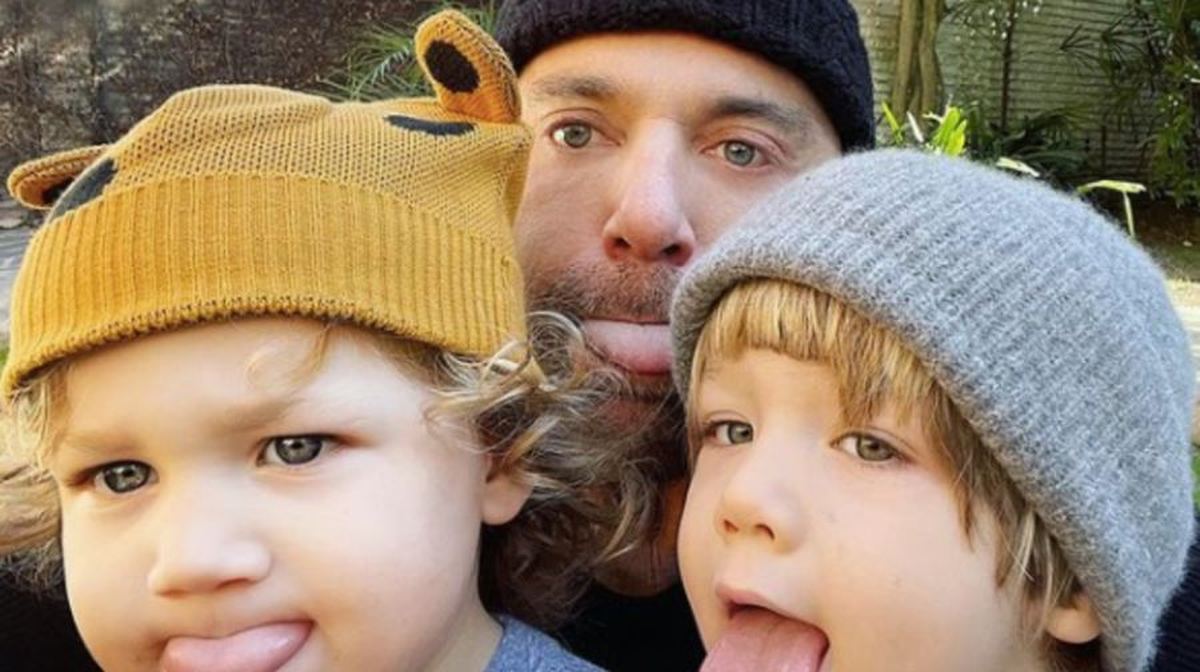 Germán Martitegui compartió íntimas imágenes de las vacaciones en familia