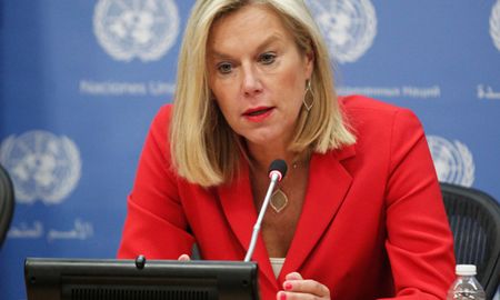 Sigrid Kaag, ministra de Relaciones Exteriores de Países Bajos. Sigrid Kaag, ministra de Relaciones Exteriores de Países Bajos.
