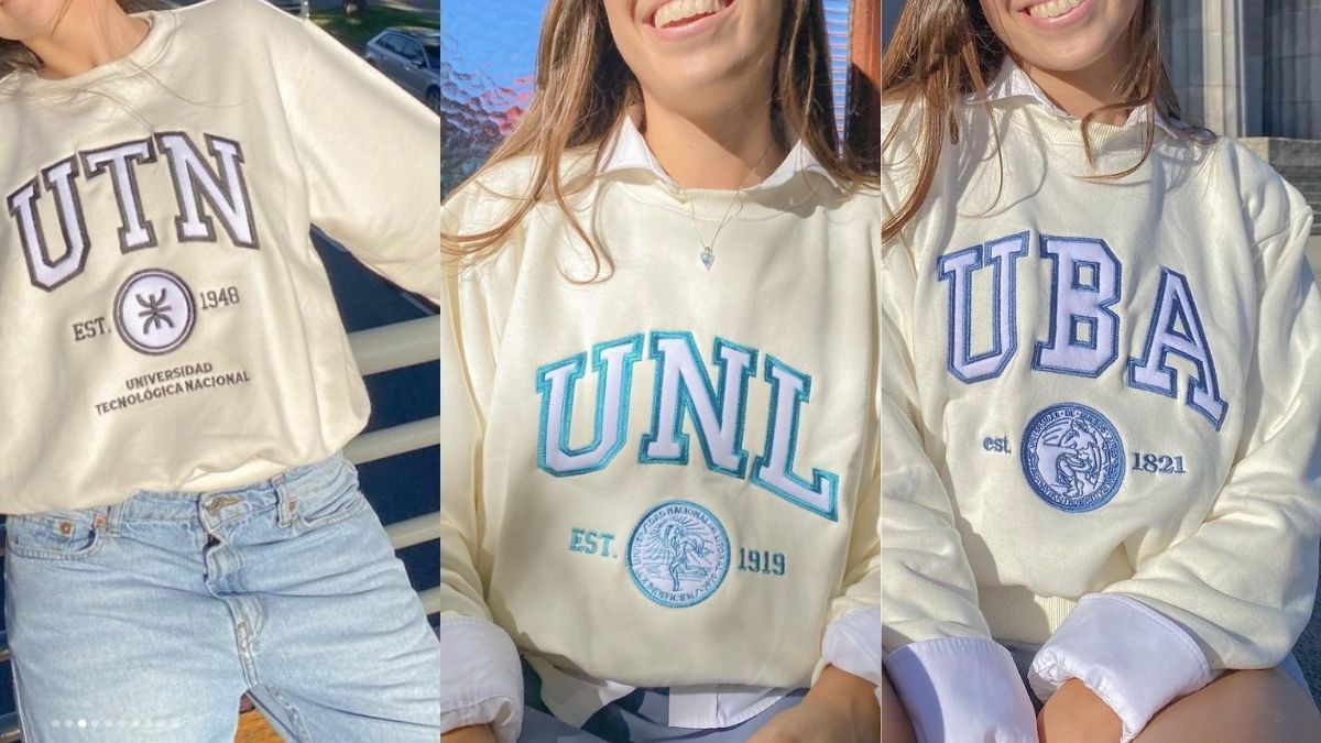 Estallaron los pedidos por los buzos virales de universidades nacionales en un emprendimiento de Buenos Aires.