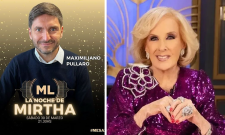 El gobernador de Santa Fe Maximiliano Pullaro cenará con Mirtha Legrand El gobernador de Santa Fe Maximiliano Pullaro cenará con Mirtha Legrand