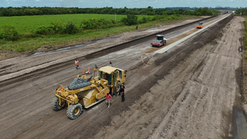 Pullaro anunció la reconstrucción de un segundo tramo de Ruta 1, entre Saladero Cabal y San Javier