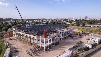Las obras del CARD avanzan en Santa Fe rumbo a los Juegos Suramericanos 2026: estadio y pista ya superan el 45%