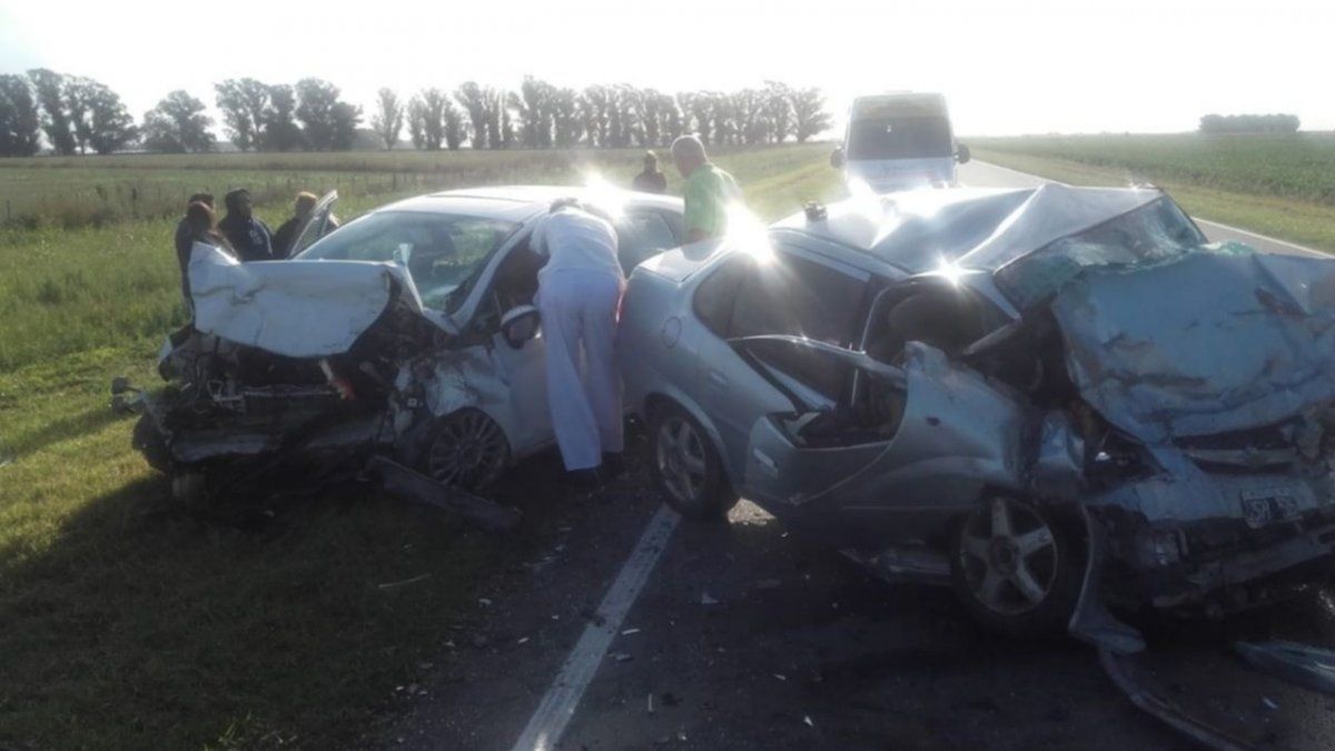 Seis muertos en un impresionante choque en Tres Arroyos