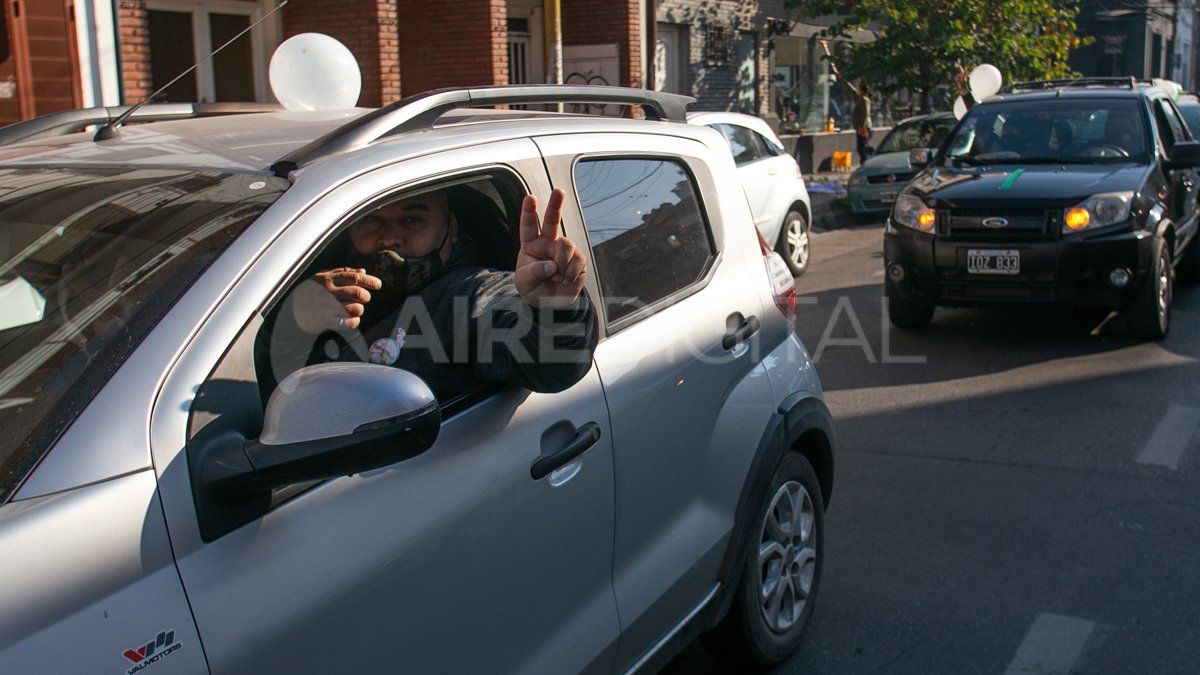 Los trabajadores municipales se manifestaron en las calles de Santa Fe.&nbsp;