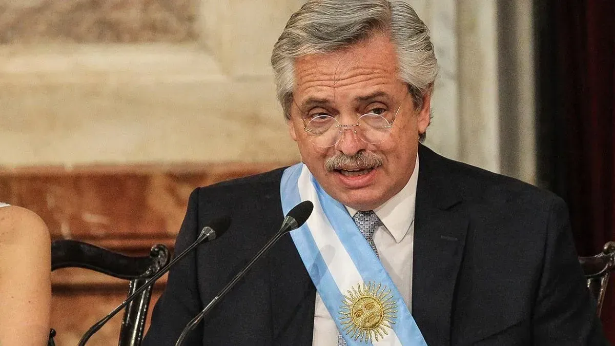 Alberto Fernández en la Apertura de Sesiones Ordinarias 2023.