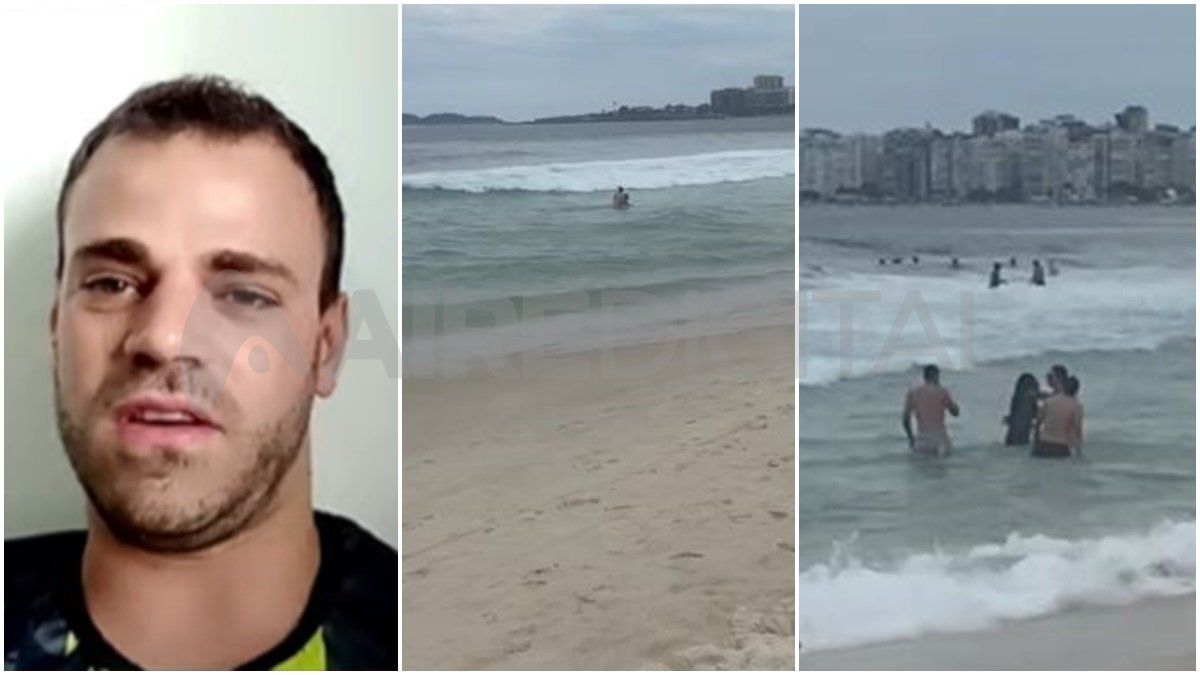 Un joven oriundo de San Javier le salvó la vida a dos niños este miércoles mientras vacacionaba en una playa de Brasil.