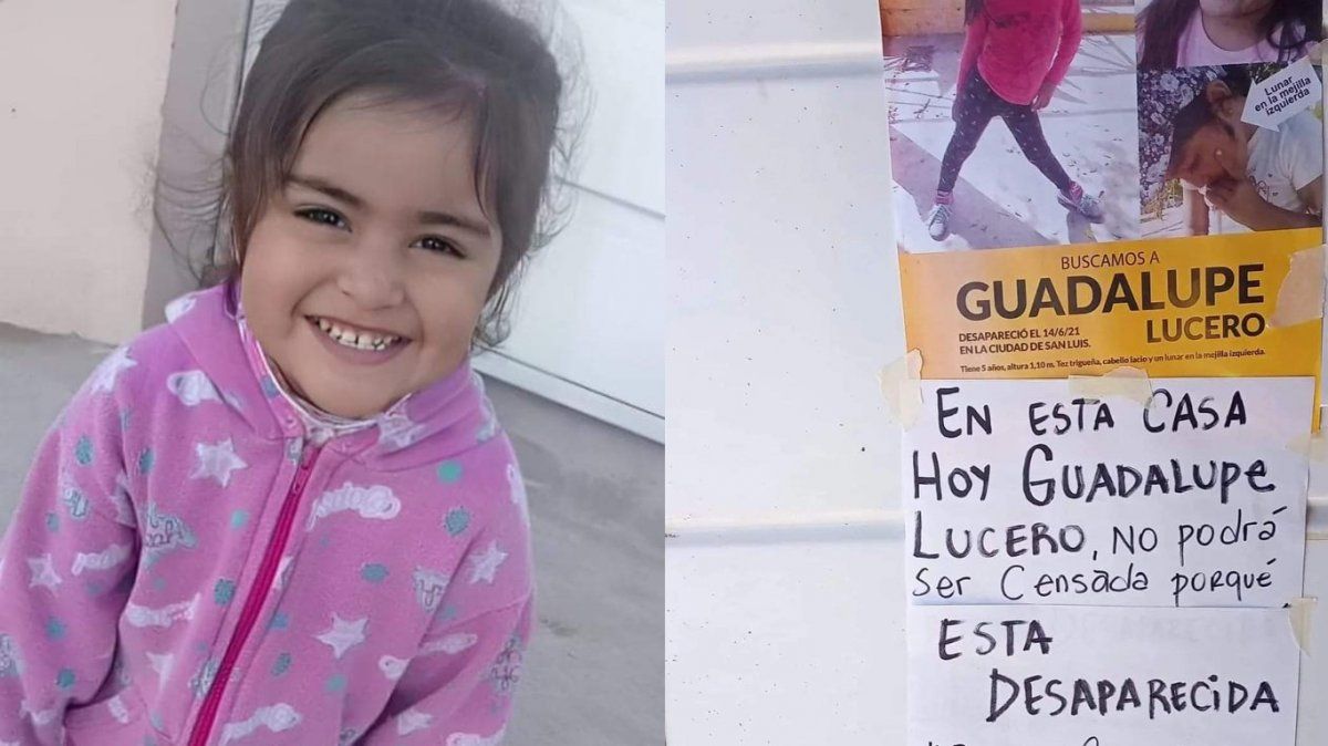 No podrá ser censada porque está desaparecida: el desolador mensaje de la mamá de Guadalupe Lucero