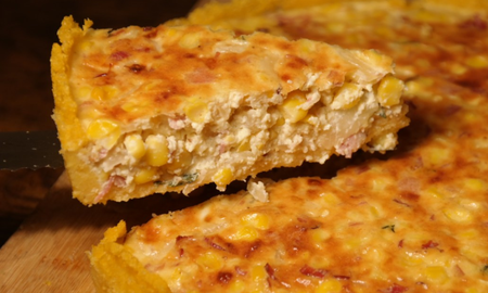 Tarta de pollo: la receta simple y barata para sorprender a todos Tarta de pollo: la receta simple y barata para sorprender a todos