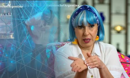Georgina Barbarossa se lastimó durante una prueba en MasterChef Georgina Barbarossa se lastimó durante una prueba en MasterChef