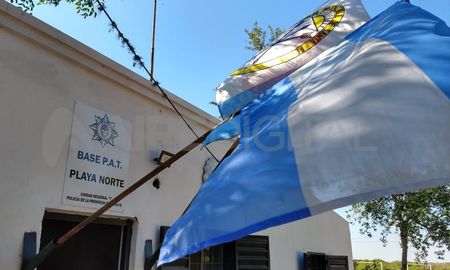 Puesta en funcionamiento de la base de la Policía de Acción Táctica en Playa Norte. Puesta en funcionamiento de la base de la Policía de Acción Táctica en Playa Norte.