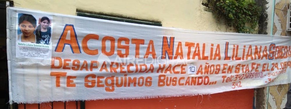 Fuertes y polémicas acusaciones a 10 años de la desaparición de Natalia Acosta