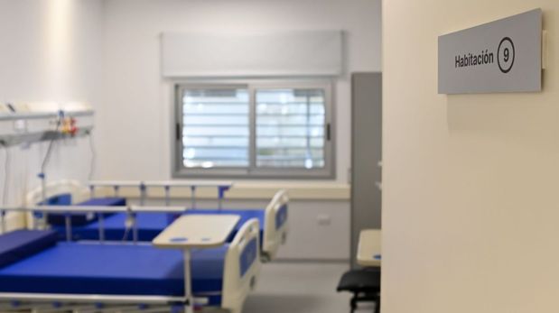 La nueva sala de internación del hospital Sayago será habilitada este martes 18 de noviembre.