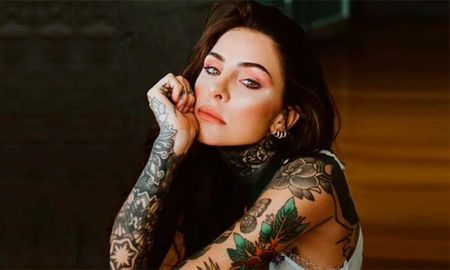 cande tinelli se tatuo en la frente un ?kitty muerto?