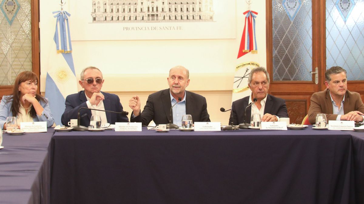 El gobernador de Santa Fe